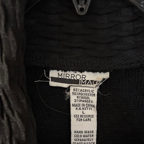 Mirror Image Black Textured Jacket - Picture 2 of 7